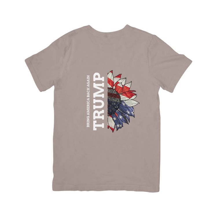 TRUMP - Vintage flower - Short sleeve T-Shirt