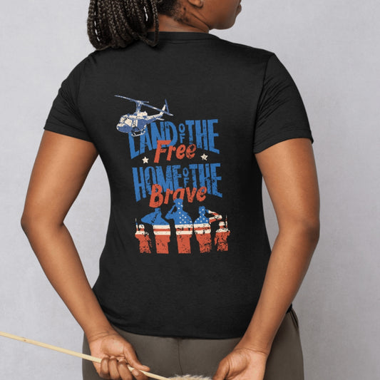 Land Of The Free Home Of The Brave T-Shirt